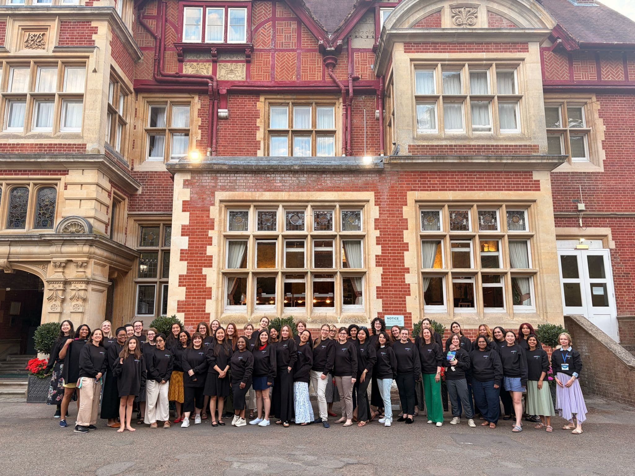 Attendees at the Women in AI Safety retreat
